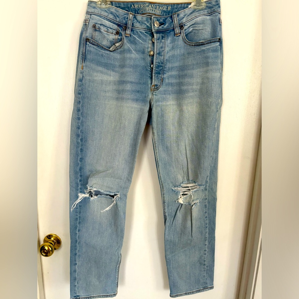 American Eagle Outfitters, vintage high rise, size 8 regular, ankle length.